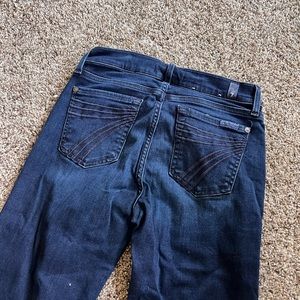 7FAM Dark Wash Dojo Jeans
